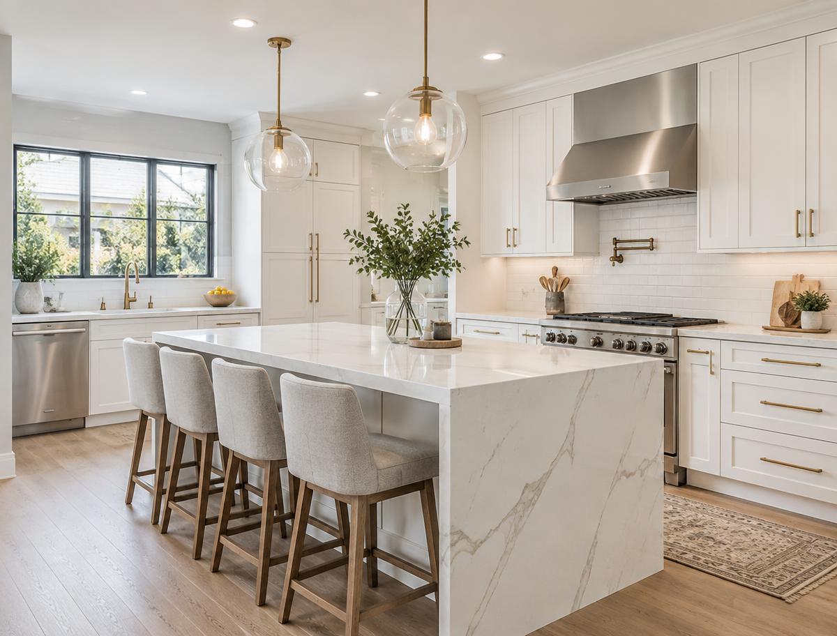 White shaker cabinet inspiration